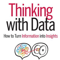 picture of Max Shron's book cover for Thinking with Data for Five Links: Watching the Data Flow Edition