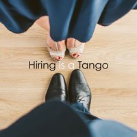 photo of two people beginning dance on Bob Corlett article Hiring is like a Tango published November 4, 2015